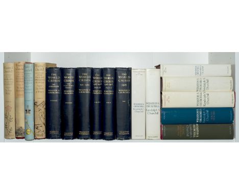 Churchill (Sir Winston Spencer) A History of the English-Speaking Peoples, 4 vol., first editions, maps, original cloth, dust