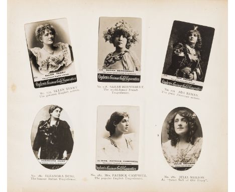 NO RESERVE Cigarette cards.-  Ogden's New Century Photo-Album, complete with 200 silver gelatin prints showing Royalty, Polit