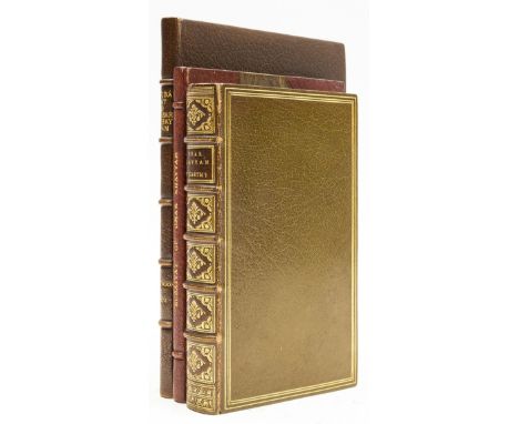 Bindings.- Omar Khayyám. Rubáiyát ..., third edition, bookplate, near contemporary full morocco by the Club Bindery, 1872; Ru