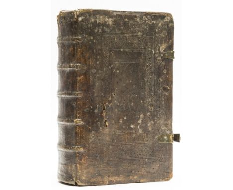 NO RESERVE Bible (German).-  Sacra Biblia, Das ist Die gantze H. Schrifft, Alten und Newen Testaments ... , engraved title cr