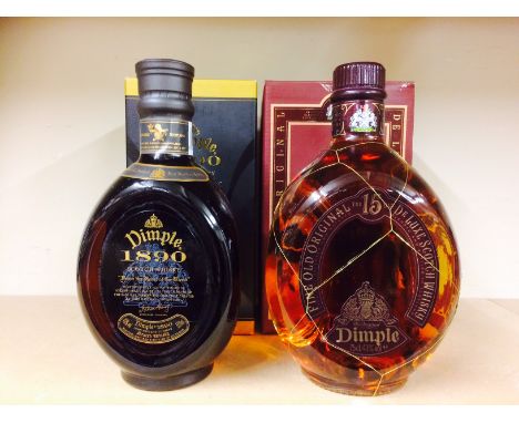 DIMPLE 1890
Blended Scotch Whisky.
500ml, 40% volume, in carton.
DIMPLE 15 YEARS OLD
Blended Scotch Whisky
75cl, 43% volume, 