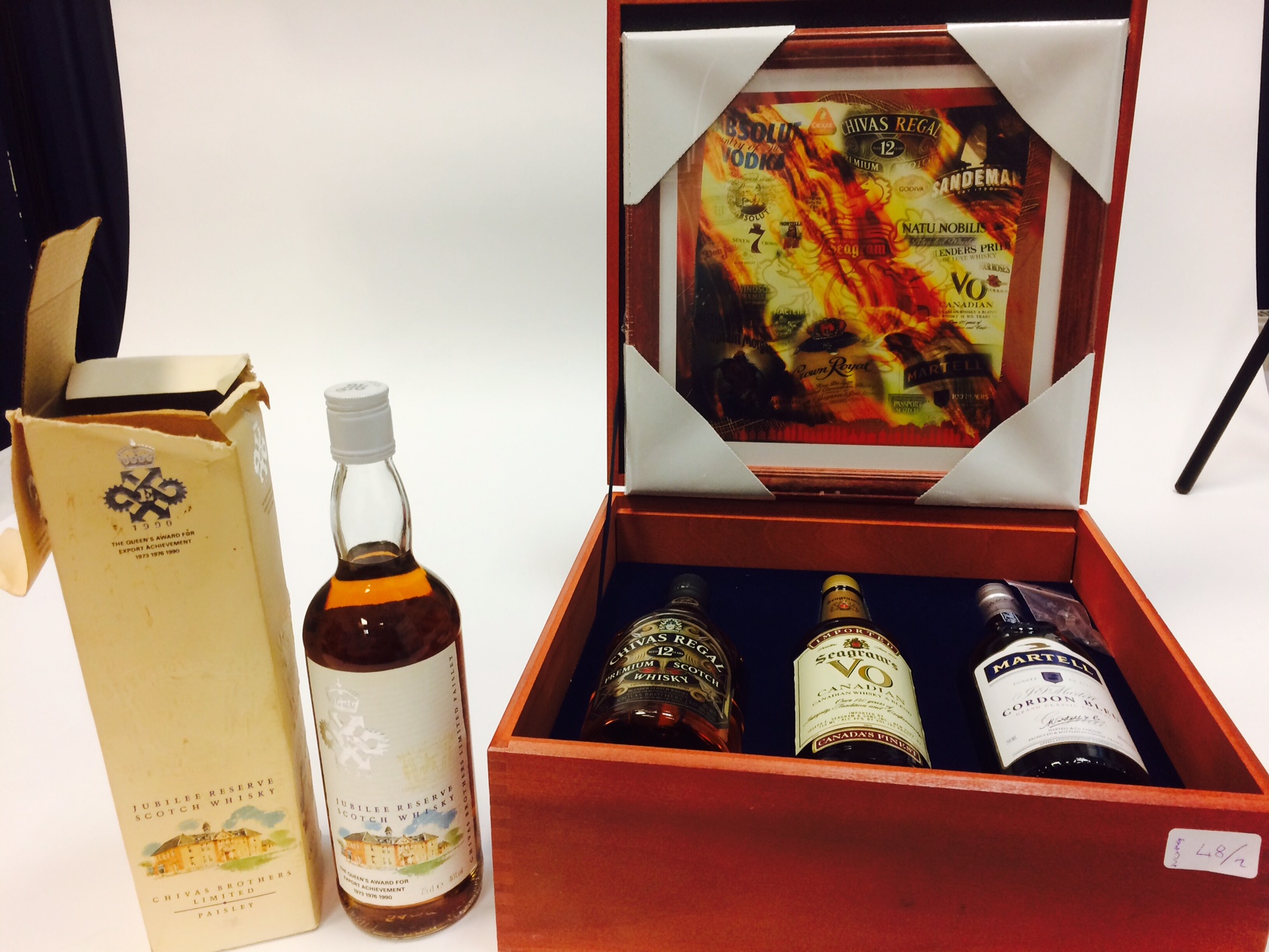 SEAGRAM 19242001 GIFT BOX To include Chivas Regal 12 Years Old