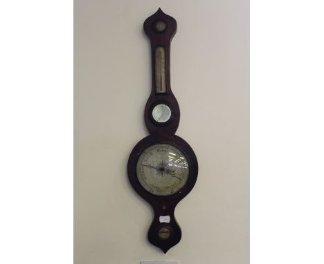 Victorian wheel barometer