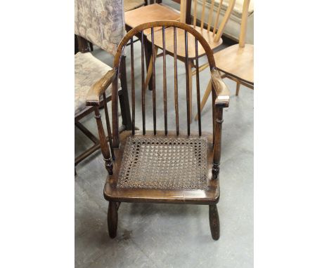 Stick back nursing chair