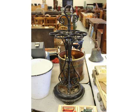 19th century 6 division stick/umbrella stand