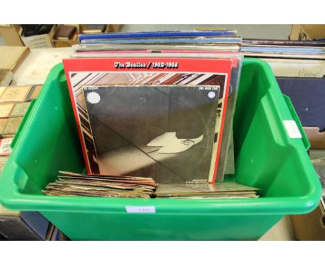 Quantity of LP & single records, Beatles, Rolling Stones etc