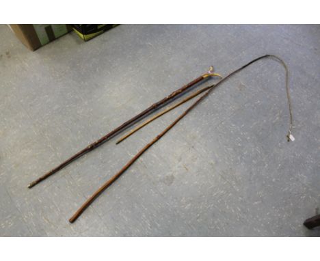 Thumb sticks, whip, riding crop