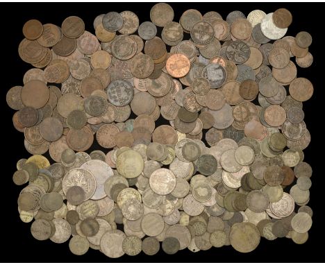 Germany, Coins of Germany, in silver (261), base metal (216), mostly small denominations [477]. Varied state £300-£400  ---  