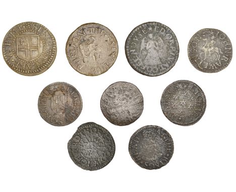 Southwark, Tooley Street, Richard Marson, Farthing, 0.92g/6h (E 984; N 5116; BW. 452); Ed Orpin, Halfpenny, 1666, 1.88g/9h (E