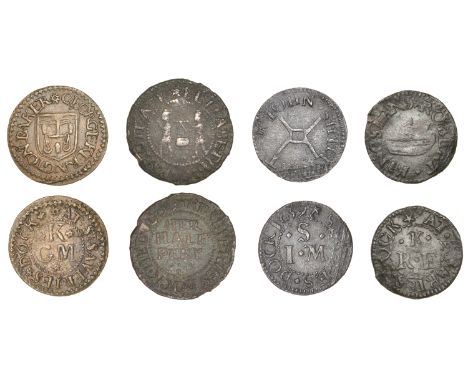 Bermondsey, St Saviour’s Dock, George Kerington, Farthing, 1.02g/3h (E 888, this piece illustrated; N 5060; BW. 377); Robert 