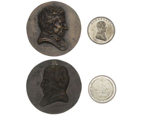 FRANCE, Peace of Lunéville, 1801, a white metal medal by Kempson & Kindon, 38mm (Bramsen 114; BDM VII, 500); L’Abbé de la Men