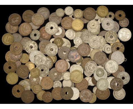 Miscellaneous, Coins of Africa, in silver (9), base metal (148), mostly 20th century [157]. Varied state £80-£100