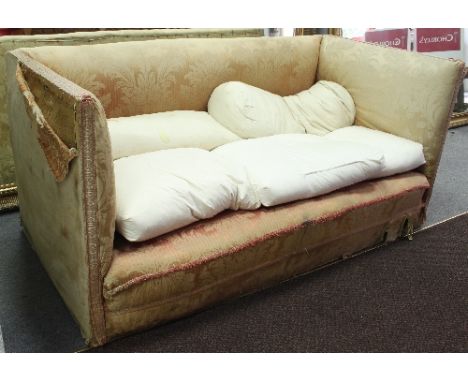 A Knole type sofa, 168cm wide