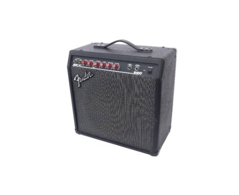 Fender SKX35R guitar amplifier; together with a Venom guitar amplifier in need of attention (2)