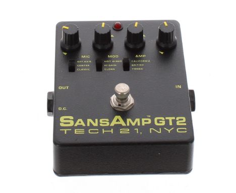 Tech 21 Sansamp GT2 guitar pedal