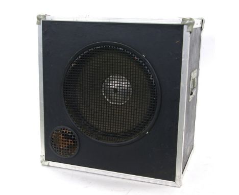 Custom made 16 ohm 1 x 15 guitar amplifier speaker cabinet