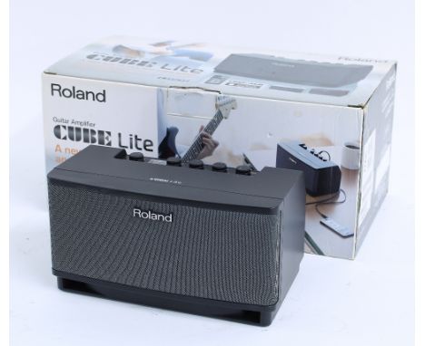 Roland Cube Lite guitar amplifier, boxed