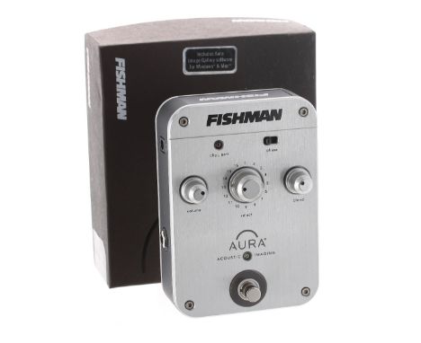 Fishman Aura Sixteen acoustic imaging guitar pedal, boxed