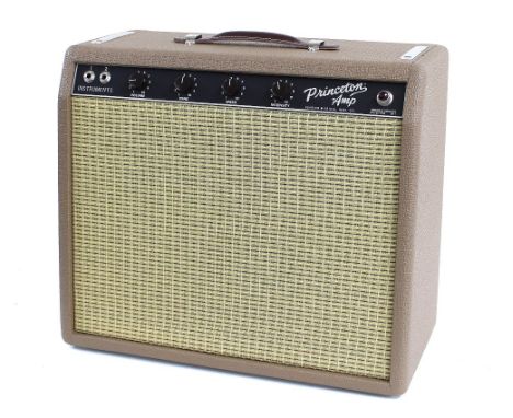 2019 Fender '62 Princeton-Amp Chris Stapleton edition guitar amplifier, made in USA, dust cover (US voltage)