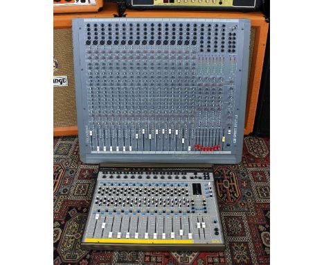 Sound Craft Spirit Studio sixteen track mixing desk, with console power supply and user's guide; together with a Seck Model 1