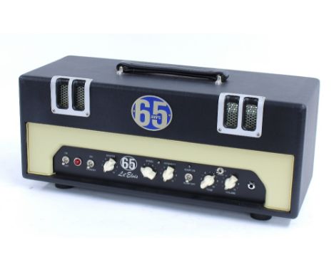 65 Amps Lil' Elvis guitar amplifier head, made in USA, dust cover
