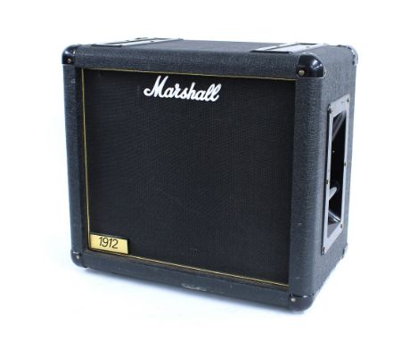 Marshall Model 1912 1 x 12 guitar amplifier speaker cabinet