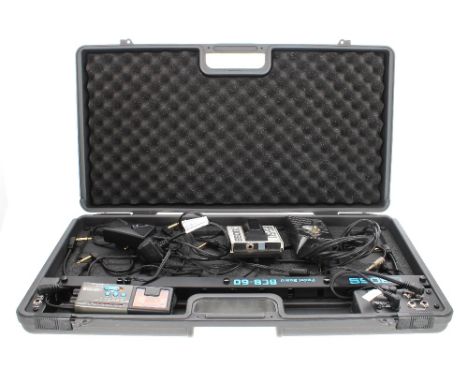 Boss BCB-60 pedal board, with TU-12 chromatic tuner, power lead, patch cables, FS-5U foot switch and one other foot switch