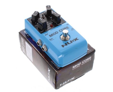 Nux Modcore Core Series modulation guitar pedal, boxed