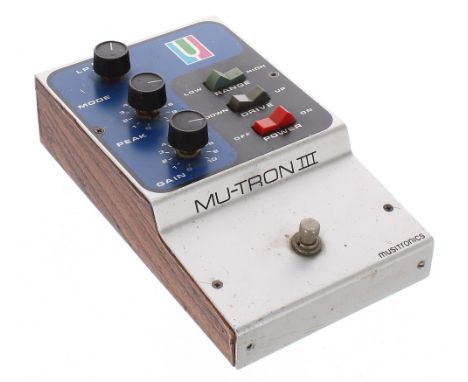 1970s Mu-Tron III Envelope Filter guitar pedal