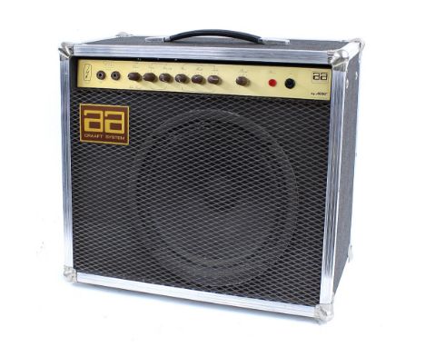 1986 Solton AA Craaft System CV-50 valve guitar amplifier, made in West Germany, ser. no. 1186127, fitted with a Solton 12" s