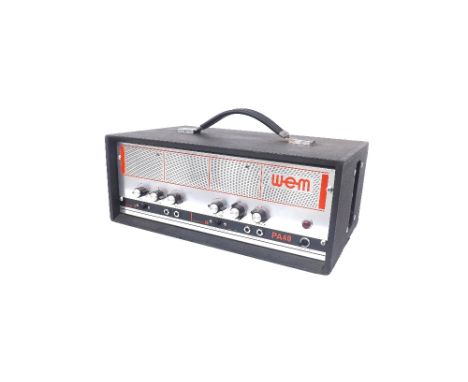 WEM PA40 amplifier, made in England