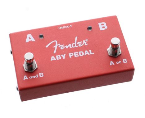 Fender ABY guitar pedal