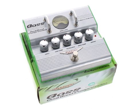 Ashdown Engineering Bass Dual Band Compression guitar pedal, boxed