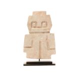Ecuador, Valdivia, a stone idol, ca. 2300-2000 BC.