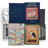A selection of approximately 26 books on Indian art and miniatures.