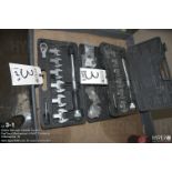 (2) Crows Foot torque wrench sets 17-29mm