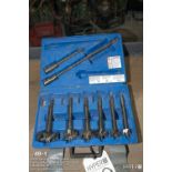 Set of Lenox wood drill bits