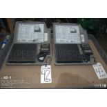 (2) TIF 9010A Slimline electronic scale