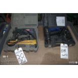 RYOBI corded D552H 1/2" drill, heat gun