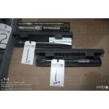 (2) Pittsburg 3/8" click type torque wrenches