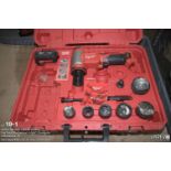 Milwaukee M18 10 ton knockout tool