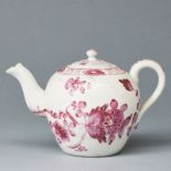 Teekanne - Gebrochener Stab: Indische Malerei. Friedrich Christian Greiner & Söhne, Rauenstein 1783