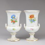 2 Vasen - Blume 3. Meissen 1972-1980 und 1980
