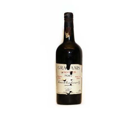 Grahams, Malvedos, Vintage Port, 1965, one bottleCondition report: Small perforation of the capsule BN/TS
