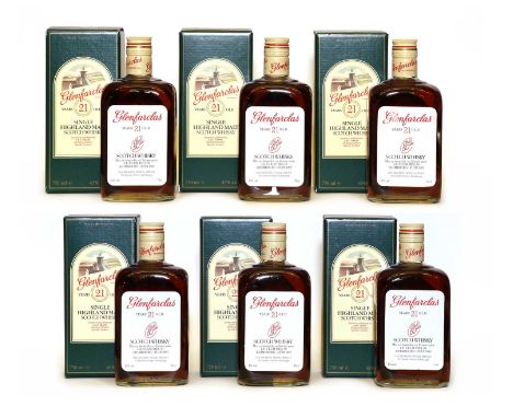 Glenfarclas, Single Highland Malt Scotch Whisky, 21 Years Old, Bottled in June 1987 for Les Club des 50 by Ian Dickson Travel
