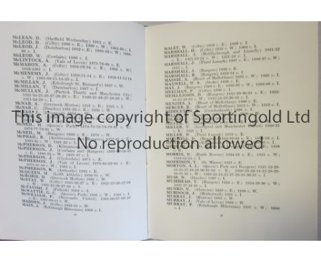 CLIFF BASTIN SIGNED PRESENTATION BOOK 1932      A 123 page hardback presentation book with gold lettering embossed on the spi