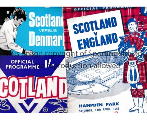 SCOTTISH PROGRAMMES      Twenty five programmes inc. Hearts v Queen's Park 24/11/1956, Raith v East Fife 1/1/1957, Dundee v P