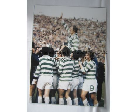 CELTIC  Autographed lot of 16 x 12 photos of players from the 1967 European Cup winning side, Auld, Chalmers, McNeill, Gemmel