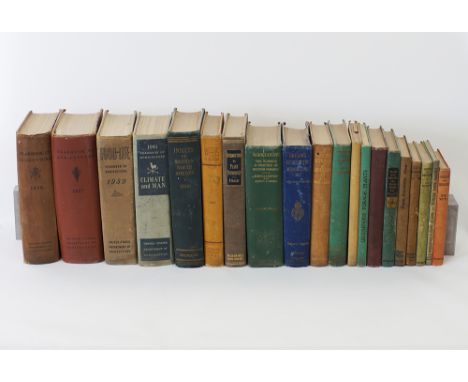 A collection of English Agriculture books: (20)[W.W. Watts - Geology for Beginners - 1945],[Sir A.D. Hall - The feeding of Cr