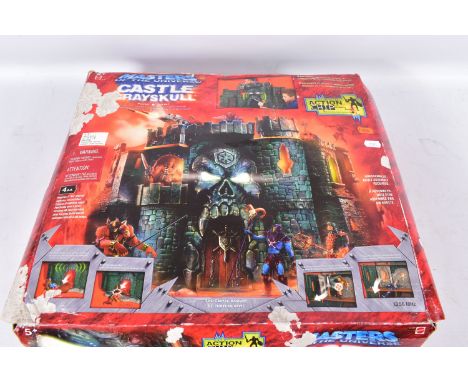 A BOXED MATTEL MASTERS OF THE UNIVERSE CASTLE GRAYSKULL ACTION CHIP PLAYSET, No.55790, c.2002, not tested, contents not check